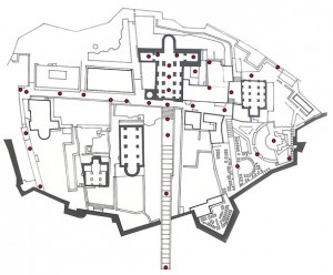 Mappa Acropoli Lipari