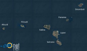 Mappa Isole Eolie